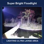 Powerful White Laser LED Flashlight 30000 mAh Battery - Image 4