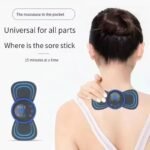 💆‍♂️ Electric Pulse Neck Massager – Smart Cervical Relaxation Device