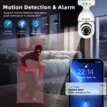 Indoor WiFi 360 PTZ Bulb Camera - Image 9