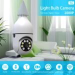 Indoor WiFi 360 PTZ Bulb Camera - Image 2